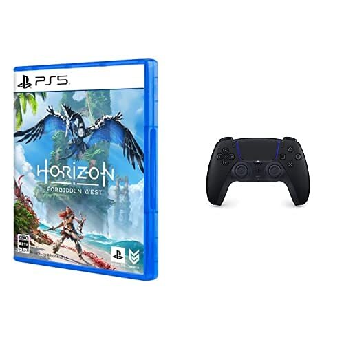 【PS5】Horizon Forbidden West + DualSense ミッドナイト ブラック セット