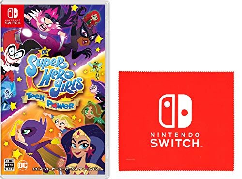 DCスーパーヒーローガールズ ティーンパワー -Switch (【Amazon.co.jp限定】Nintendo Switch ロゴデザイン マイクロファイバークロス 同梱)
