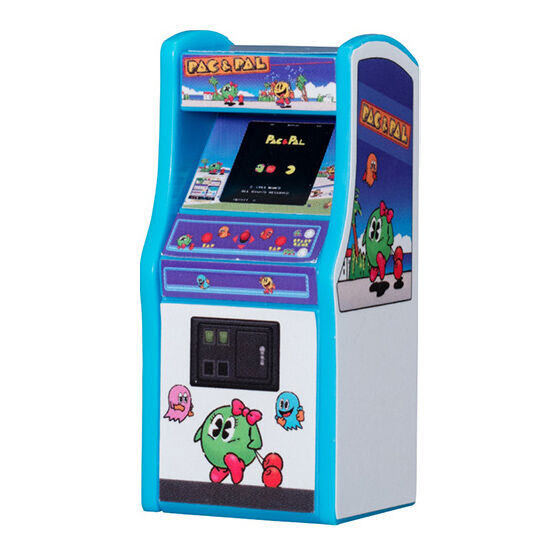 パックマンのアーケードゲーム筐体がガチャガチャで4月発売