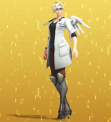 オーバーウォッチ マーシーの短編小説 ヴァルキリー が公開 新スキンもお披露目 Gamefavo