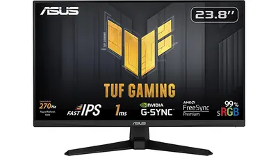 ASUS TUF、Fast IPS搭載の270Hz対応ゲーミングモニターを発売