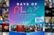 PS Store：｢Days of Play 2019」のDL版セール開始！400タイトル以上が最大90％オフ