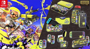 スプラトゥーン3のNintendo Switchグッズが予約開始！カバー/ポーチ
